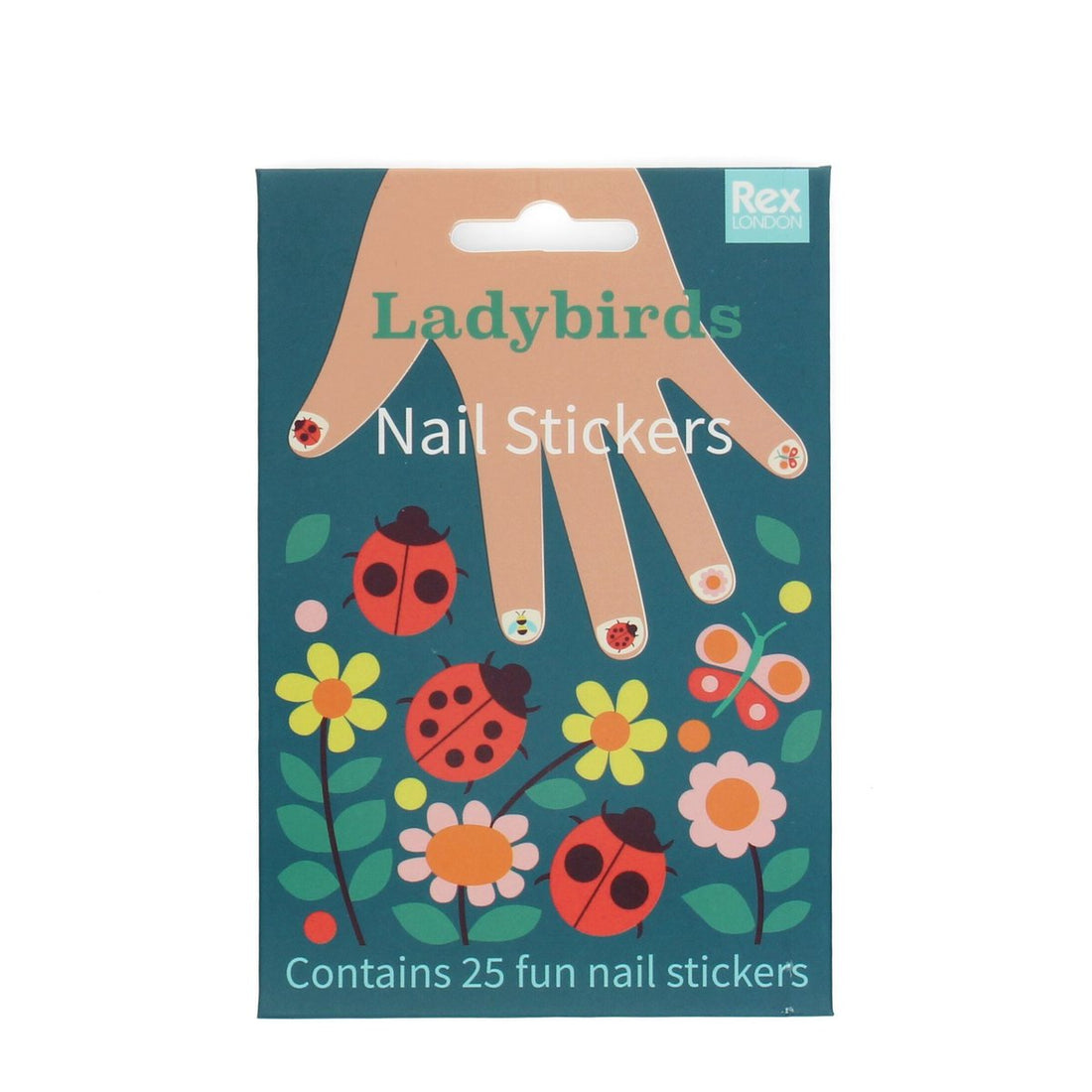 Kinder Nagelstickers | Lieveheersbeestje