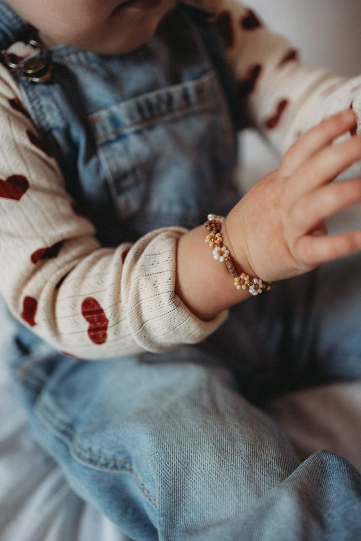 Kinderarmbandje | Lente – Nude