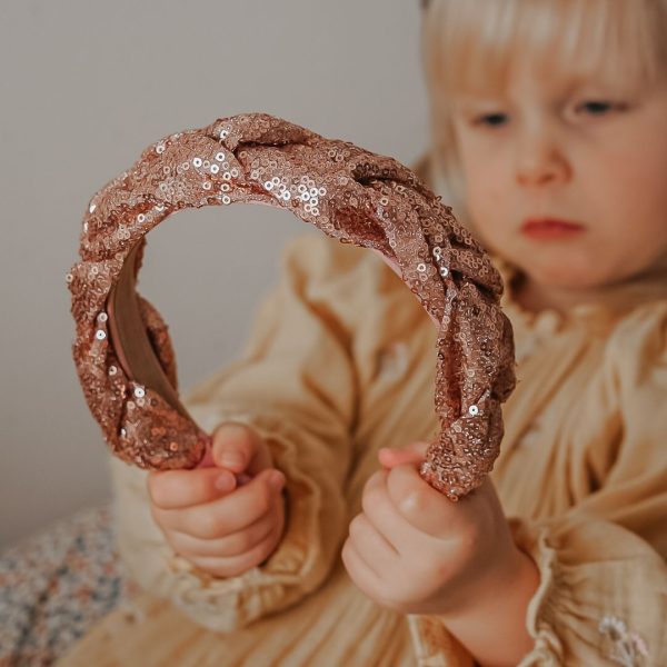 Kerstcollectie | Haarband Luna - Roze