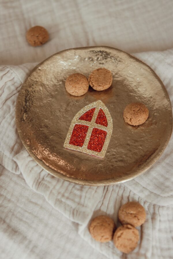 Sinterklaas mijter antislip speldje zonder staf – Little Yune